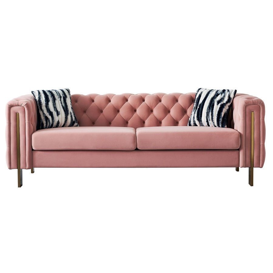 Modern Velvet Sofa 3 Seater Sofa