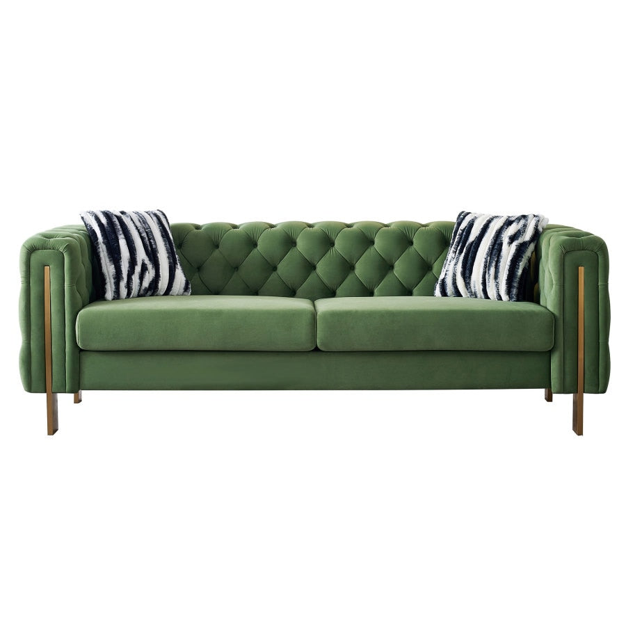 Modern Velvet Sofa 3 Seater Sofa