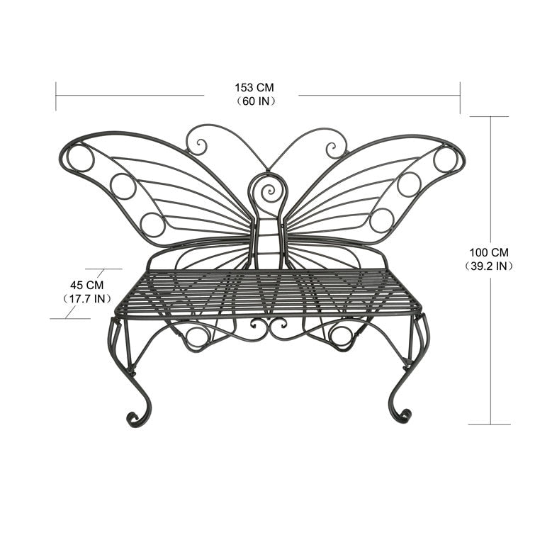 Butterfly Metal Garden Chair