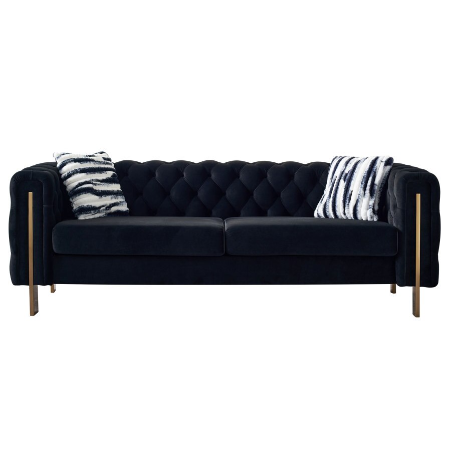 Modern Velvet Sofa 3 Seater Sofa