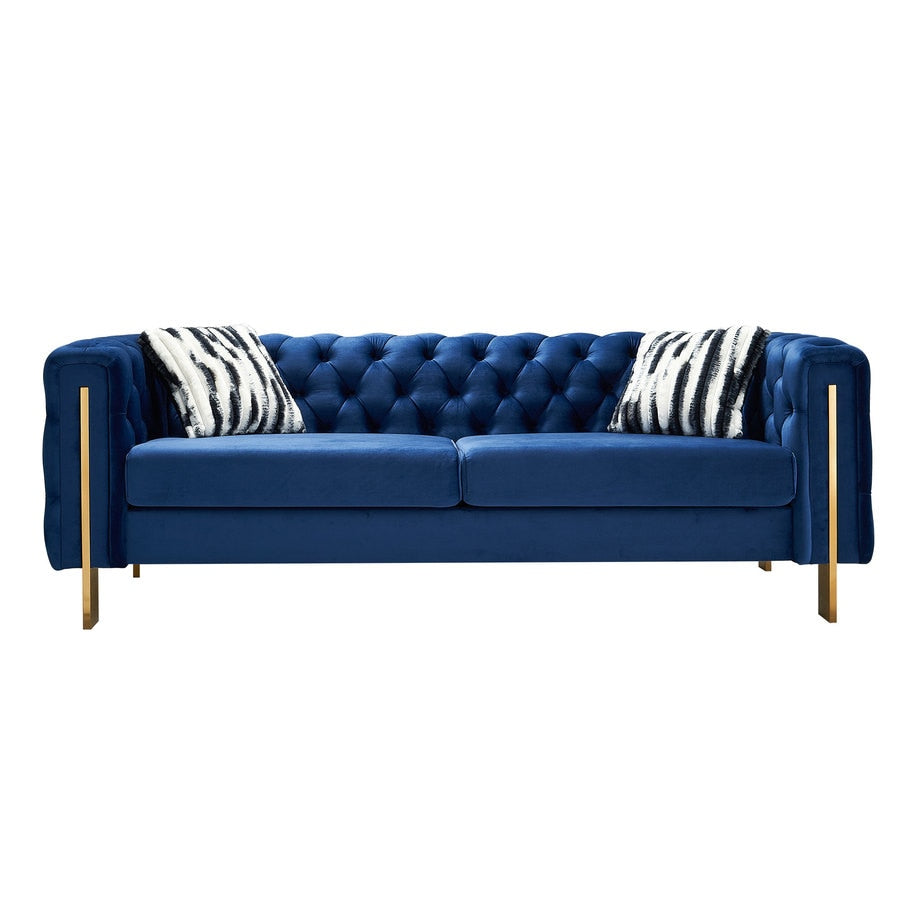 Modern Velvet Sofa 3 Seater Sofa